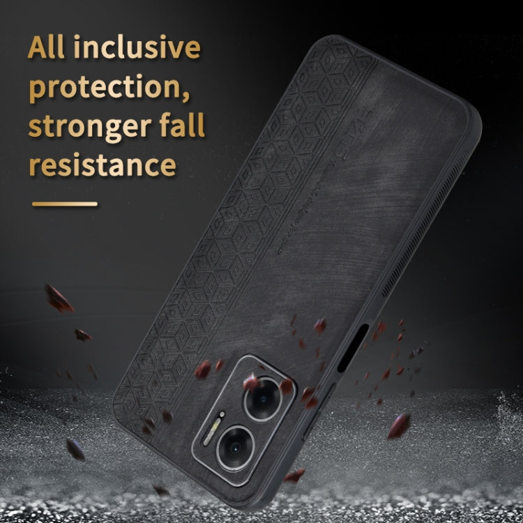 AZNS 3D Embossed Skin Feel Phone Case for Xiaomi Redmi Note 11E 5G / Redmi 10 5G / Redmi 10 Prime+ 5G India