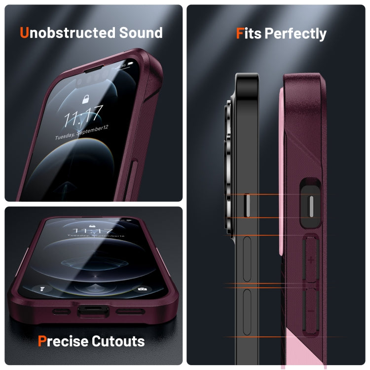 For iPhone 13 Pro PC + TPU Shockproof Protective Phone Case