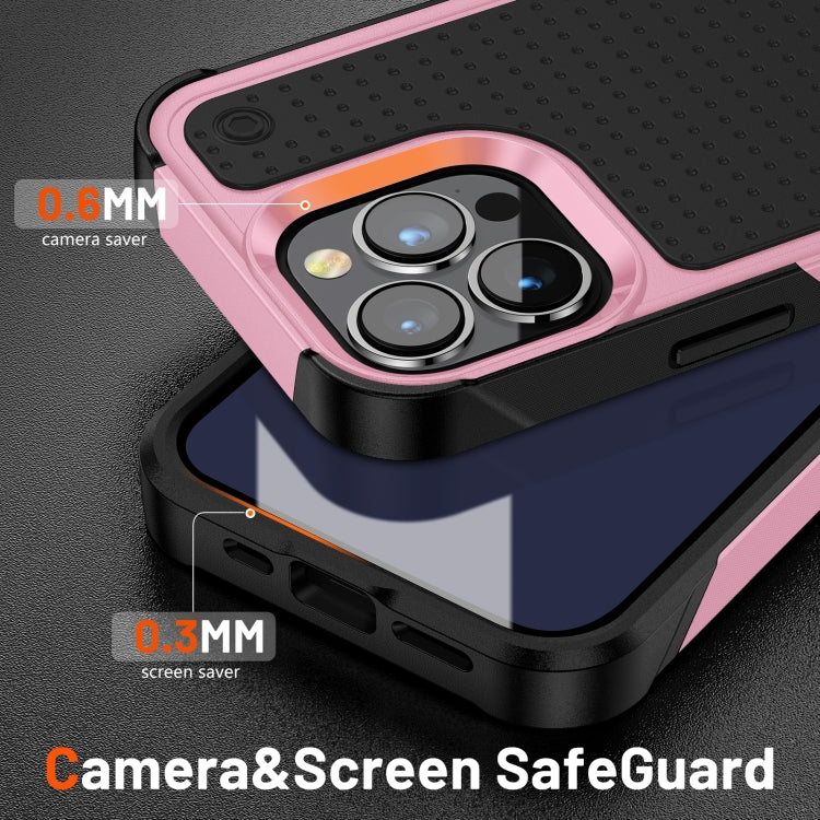 For iPhone 13 Pro PC + TPU Shockproof Protective Phone Case