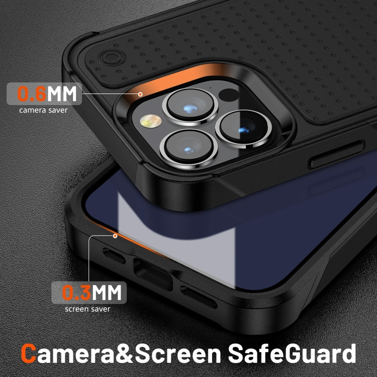 For iPhone 13 Pro PC + TPU Shockproof Protective Phone Case