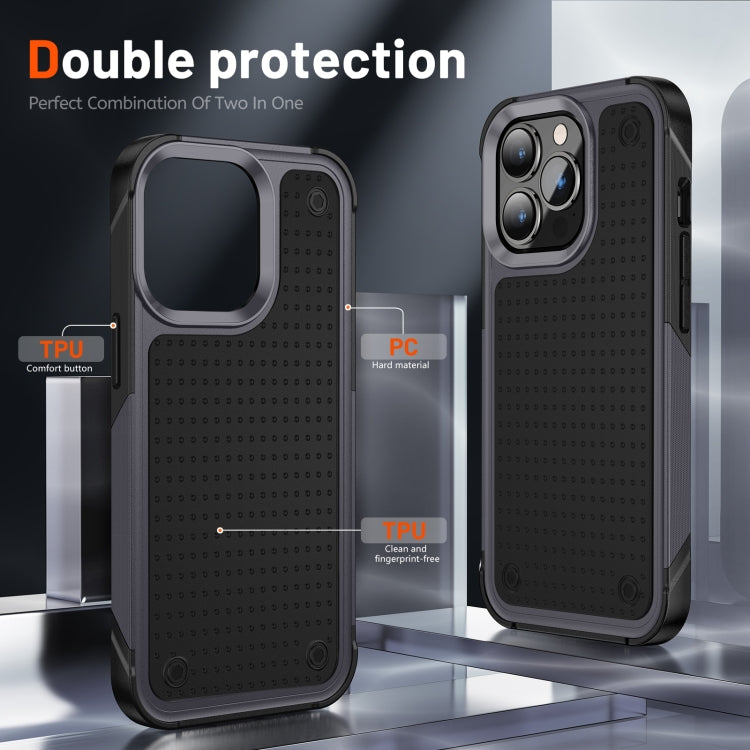 For iPhone 13 Pro PC + TPU Shockproof Protective Phone Case