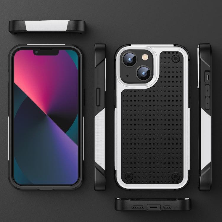 For iPhone 13 PC + TPU Shockproof Protective Phone Case