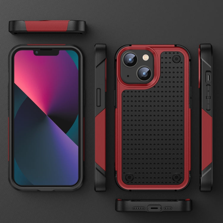 For iPhone 13 PC + TPU Shockproof Protective Phone Case