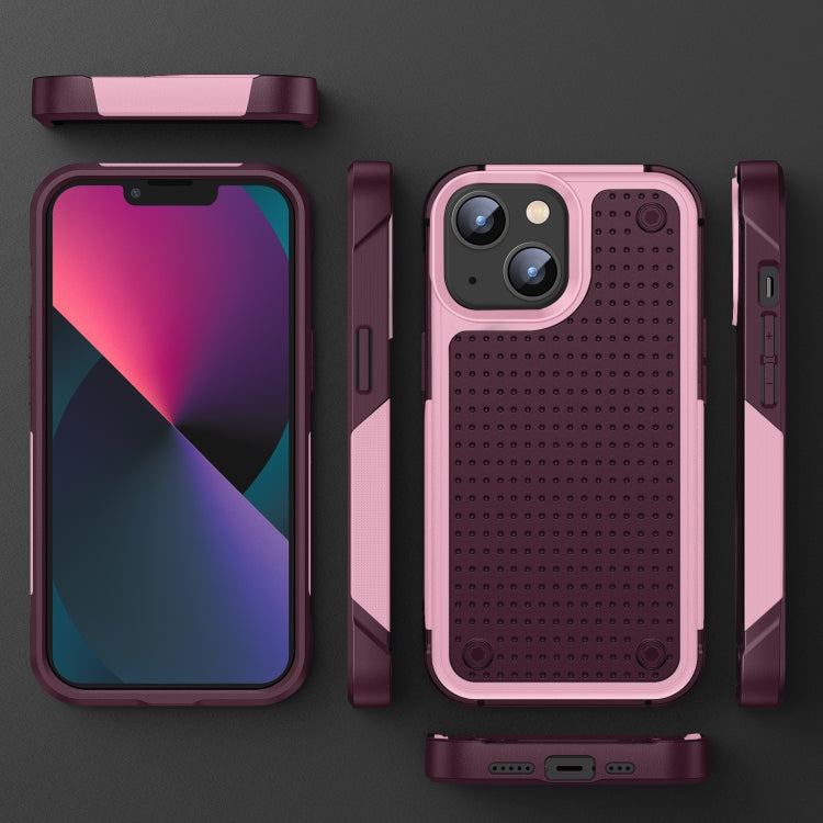 For iPhone 13 PC + TPU Shockproof Protective Phone Case