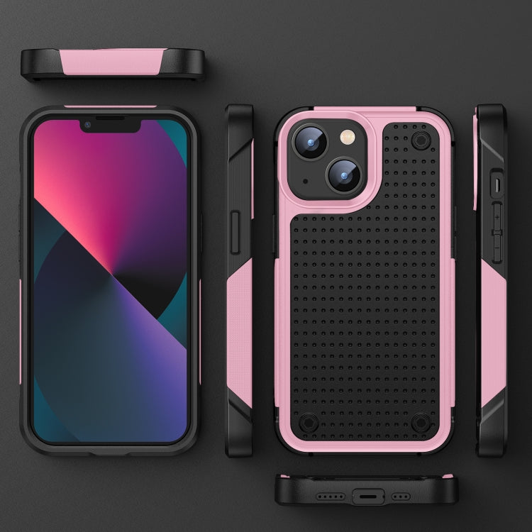 For iPhone 13 PC + TPU Shockproof Protective Phone Case