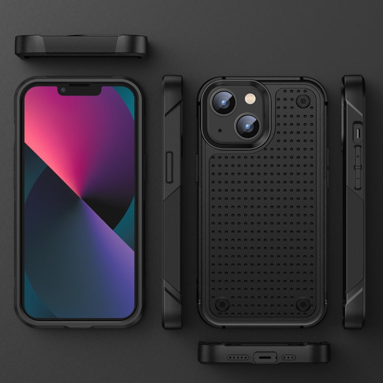 For iPhone 13 PC + TPU Shockproof Protective Phone Case