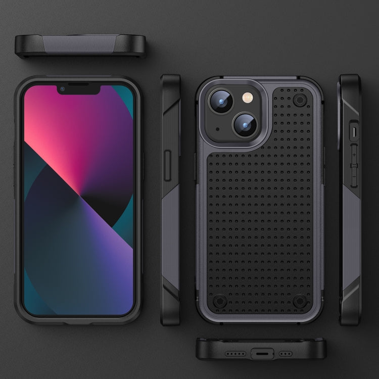 For iPhone 13 PC + TPU Shockproof Protective Phone Case