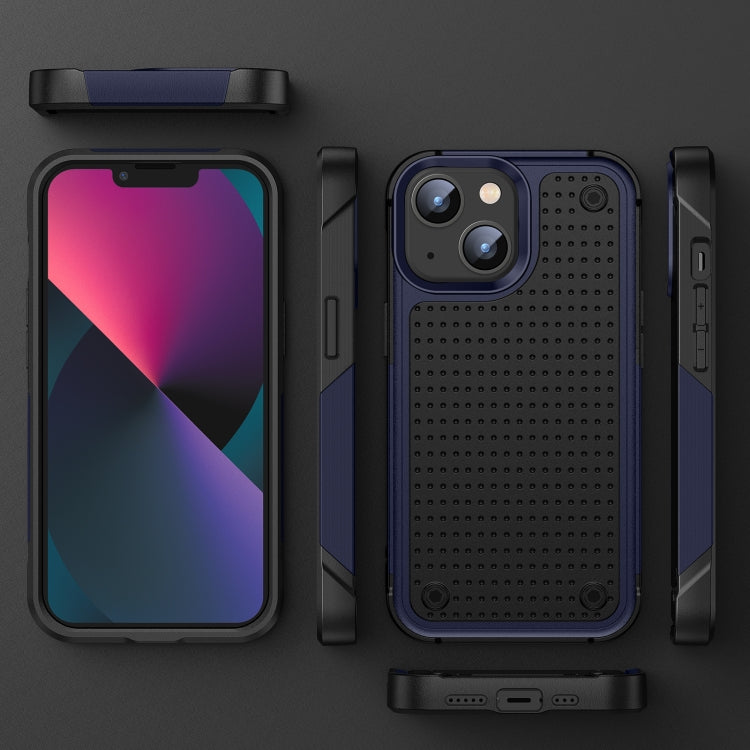 For iPhone 13 PC + TPU Shockproof Protective Phone Case