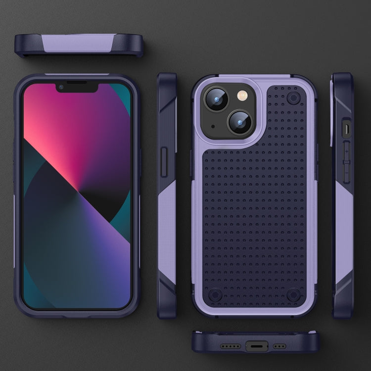 For iPhone 13 PC + TPU Shockproof Protective Phone Case