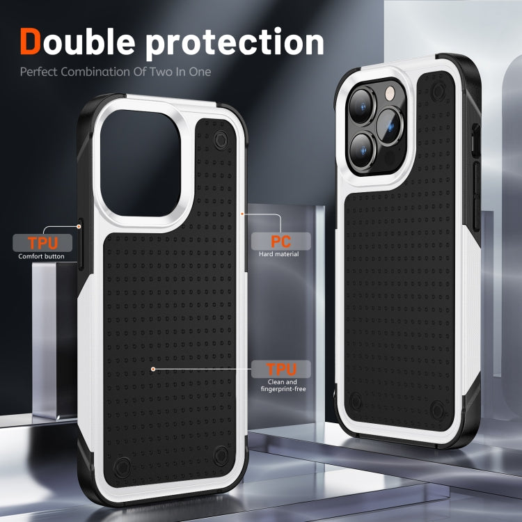 For iPhone 12 Pro Max PC + TPU Shockproof Protective Phone Case