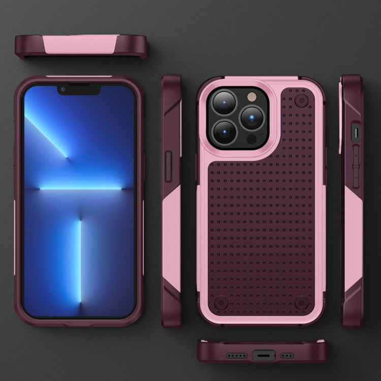 For iPhone 12 Pro Max PC + TPU Shockproof Protective Phone Case