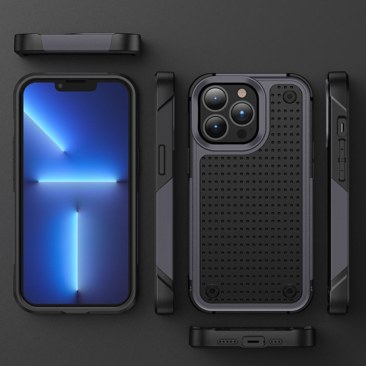 For iPhone 12 Pro Max PC + TPU Shockproof Protective Phone Case