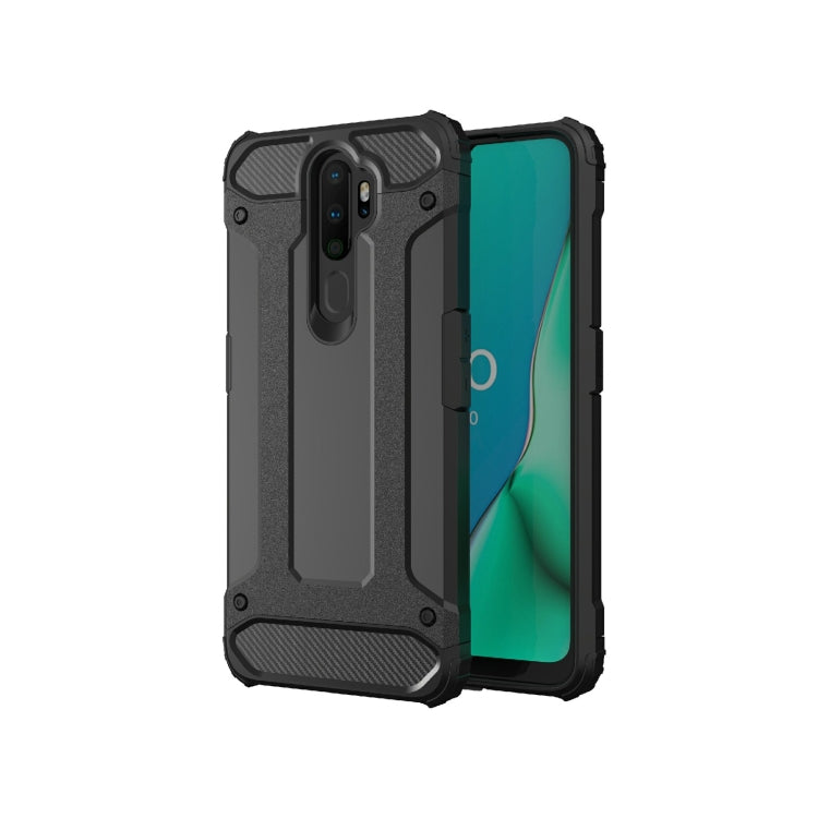 For OPPO A9 2020 Magic Armor TPU + PC Combination Phone Case