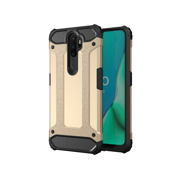 For OPPO A9 2020 Magic Armor TPU + PC Combination Phone Case