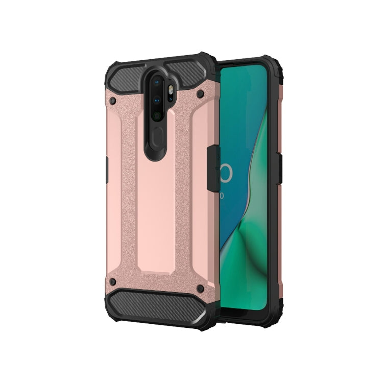 For OPPO A9 2020 Magic Armor TPU + PC Combination Phone Case