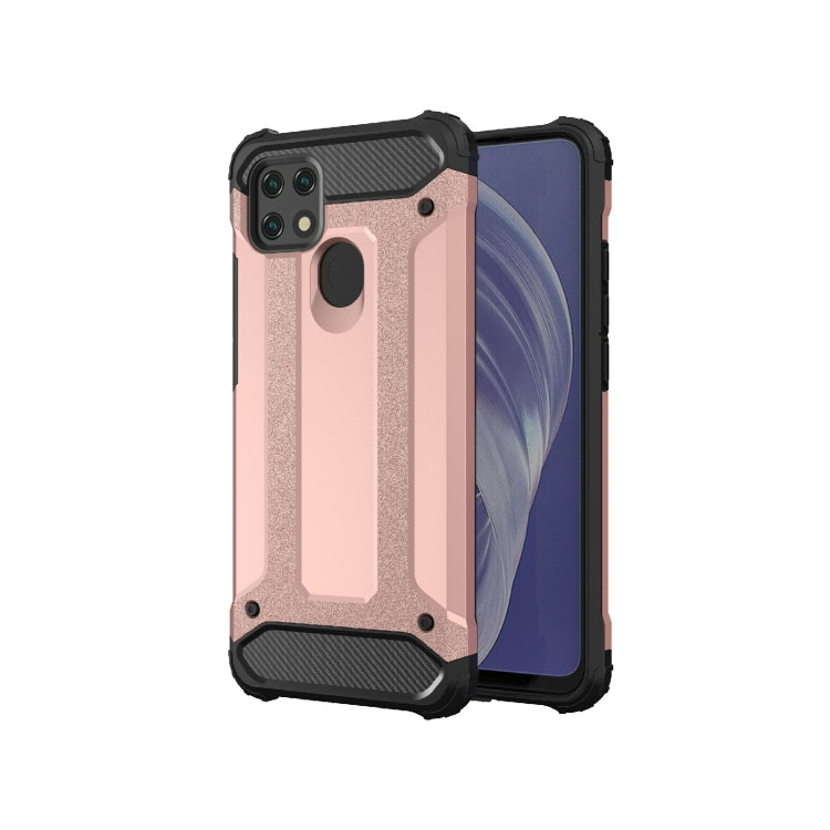 For OPPO A15 Magic Armor TPU + PC Combination Phone Case