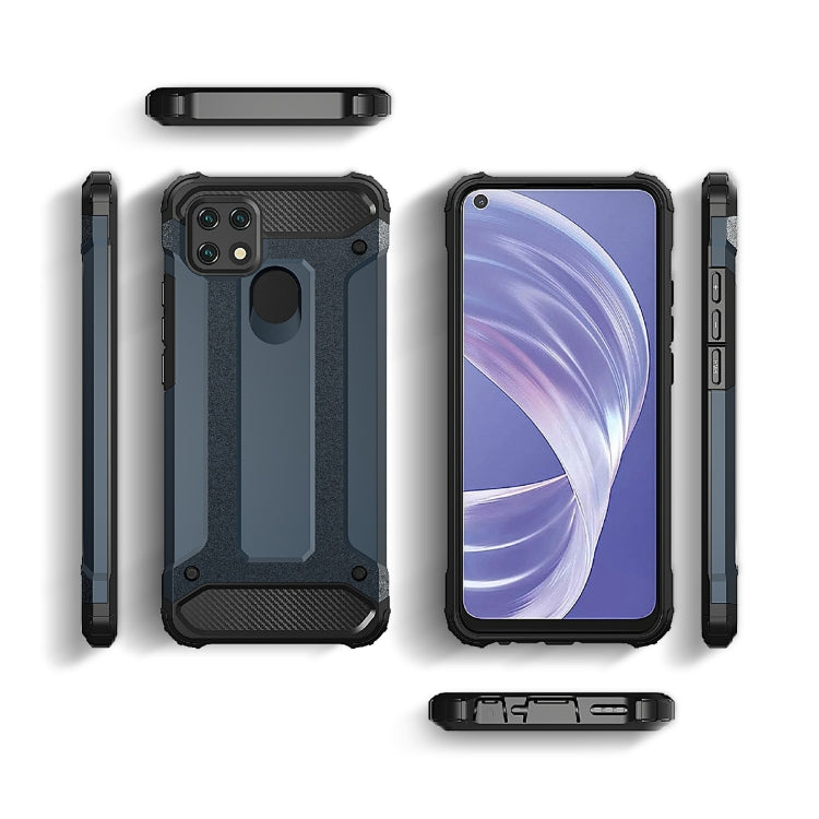 For OPPO A15 Magic Armor TPU + PC Combination Phone Case