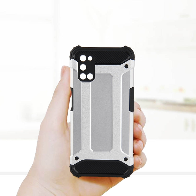 For OPPO A52/A72/A92 Magic Armor TPU + PC Combination Phone Case