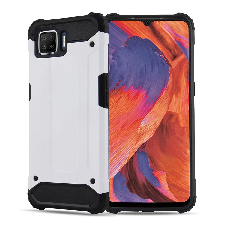 For OPPO A73 4G/F17 Magic Armor TPU + PC Combination Phone Case