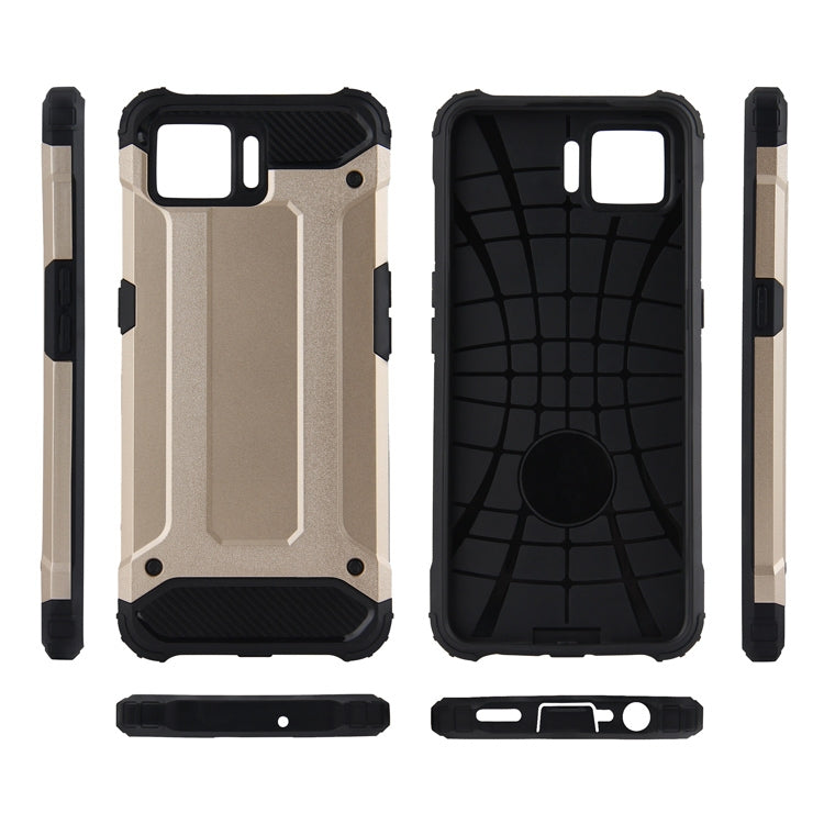 For OPPO A73 4G/F17 Magic Armor TPU + PC Combination Phone Case