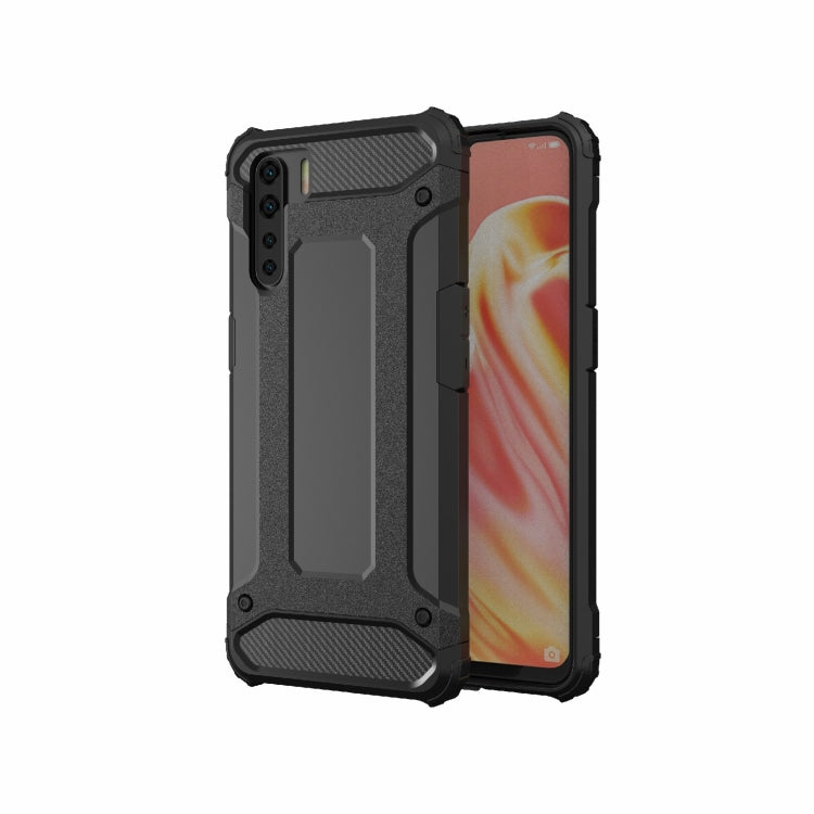 For OPPO A91 Magic Armor TPU + PC Combination Phone Case