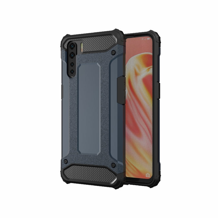 For OPPO A91 Magic Armor TPU + PC Combination Phone Case