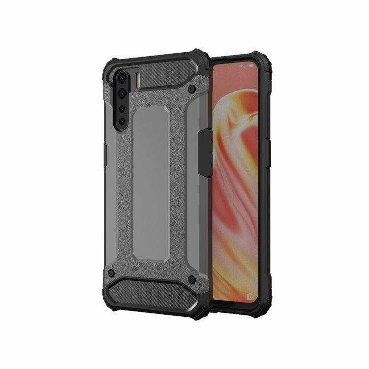 For OPPO A91 Magic Armor TPU + PC Combination Phone Case