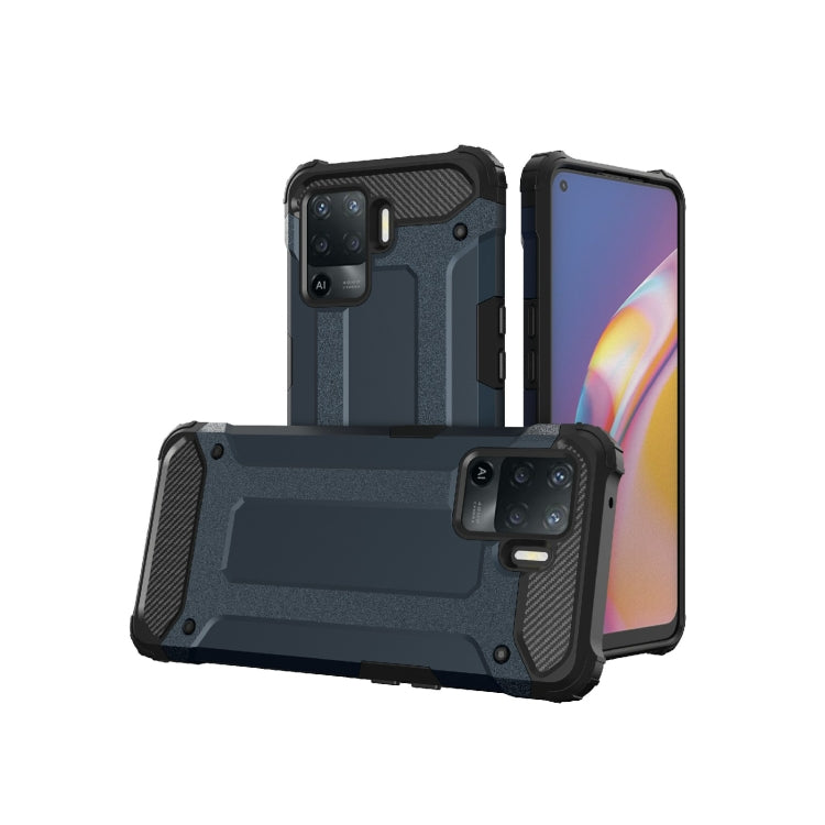 For OPPO A94 Magic Armor TPU + PC Combination Phone Case