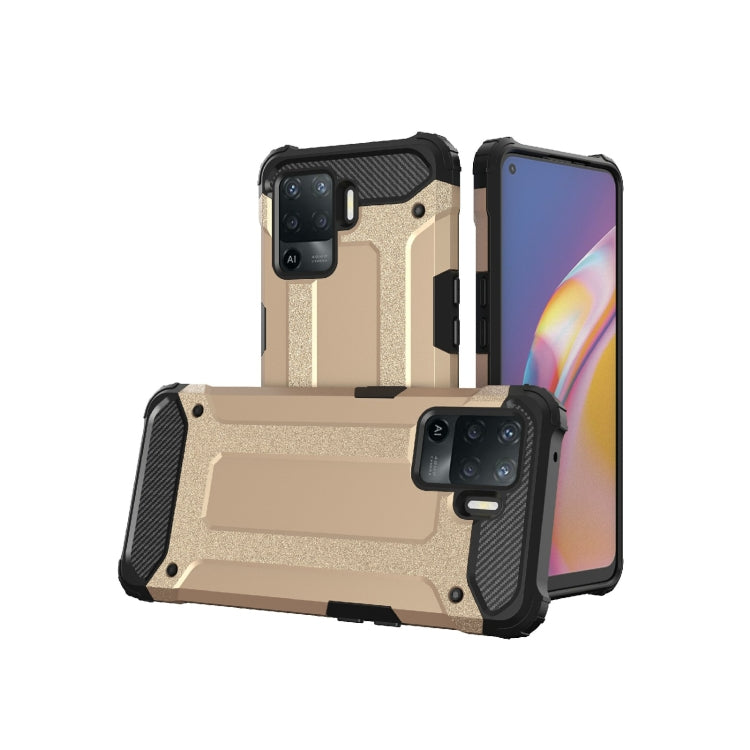 For OPPO A94 Magic Armor TPU + PC Combination Phone Case