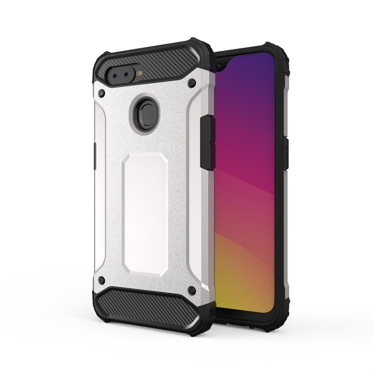 For OPPO F9 Magic Armor TPU + PC Combination Phone Case