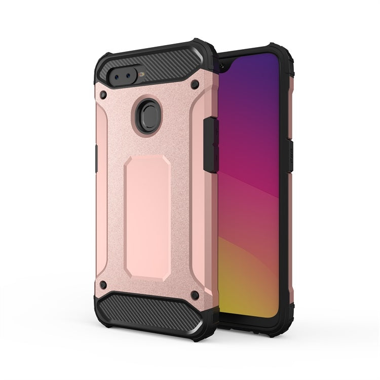 For OPPO F9 Magic Armor TPU + PC Combination Phone Case