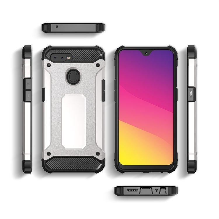 For OPPO F9 Magic Armor TPU + PC Combination Phone Case