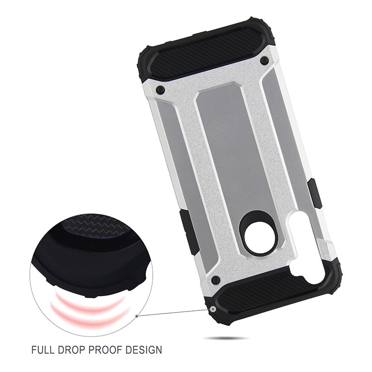 For Realme 5 Magic Armor TPU + PC Combination Phone Case