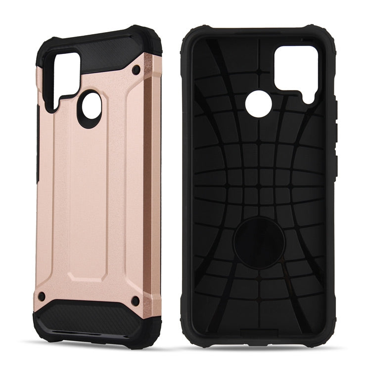 For Realme C15 Magic Armor TPU + PC Combination Phone Case