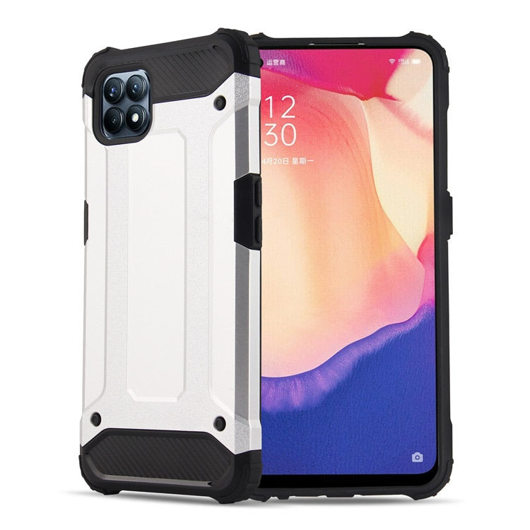 For OPPO Reno4 SE Magic Armor TPU + PC Combination Phone Case