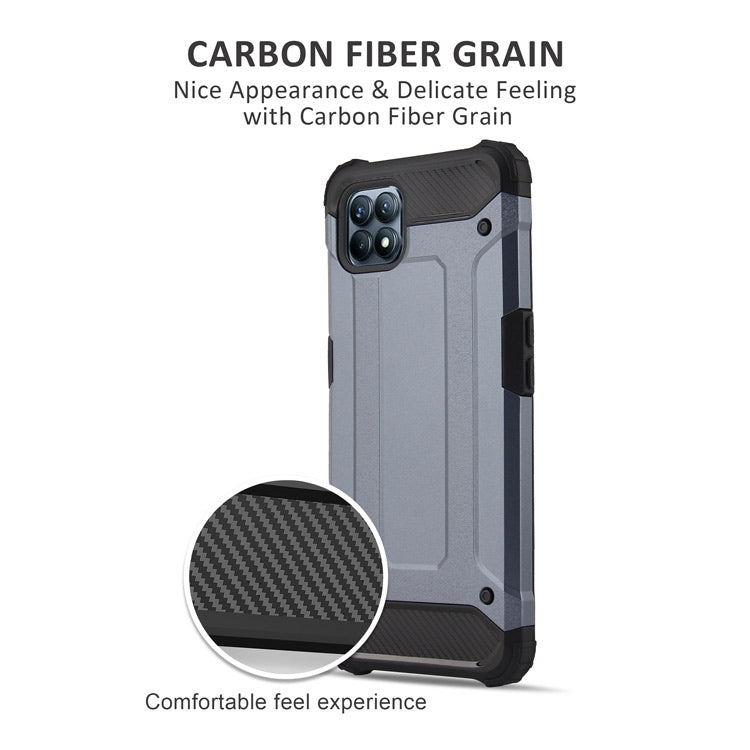 For OPPO Reno4 SE Magic Armor TPU + PC Combination Phone Case