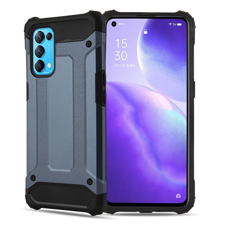 For OPPO Reno5 5G Magic Armor TPU + PC Combination Phone Case