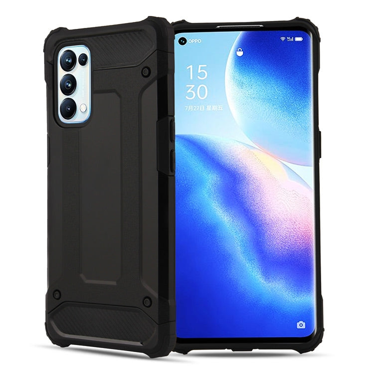 For OPPO Reno5 Pro 5G Magic Armor TPU + PC Combination Phone Case