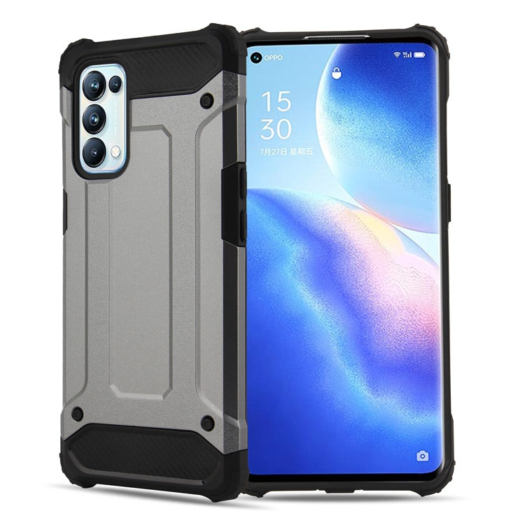 For OPPO Reno5 Pro 5G Magic Armor TPU + PC Combination Phone Case