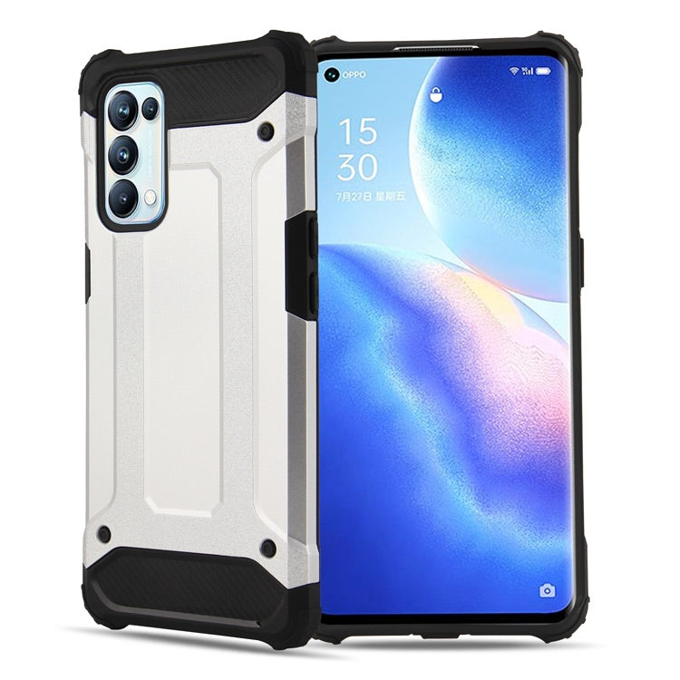 For OPPO Reno5 Pro 5G Magic Armor TPU + PC Combination Phone Case