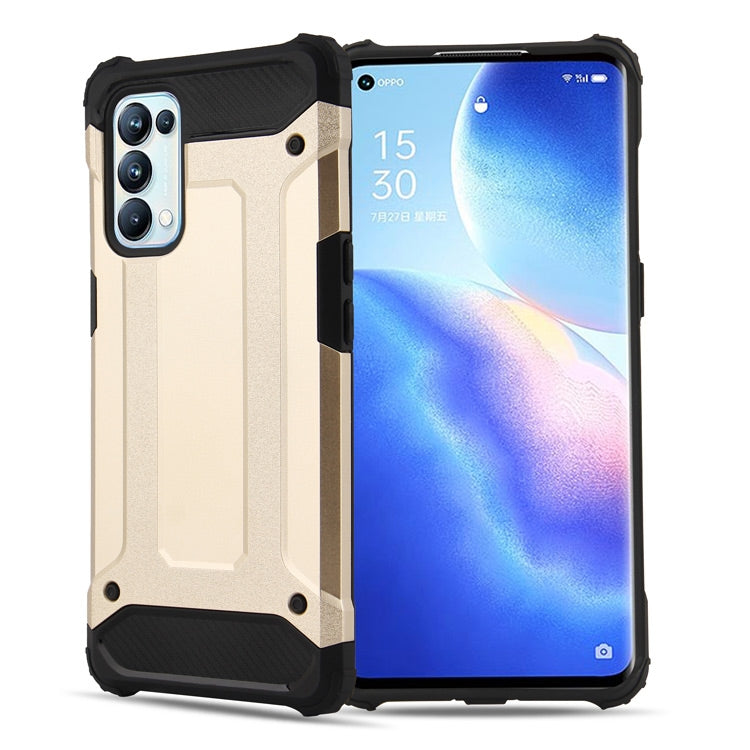 For OPPO Reno5 Pro 5G Magic Armor TPU + PC Combination Phone Case