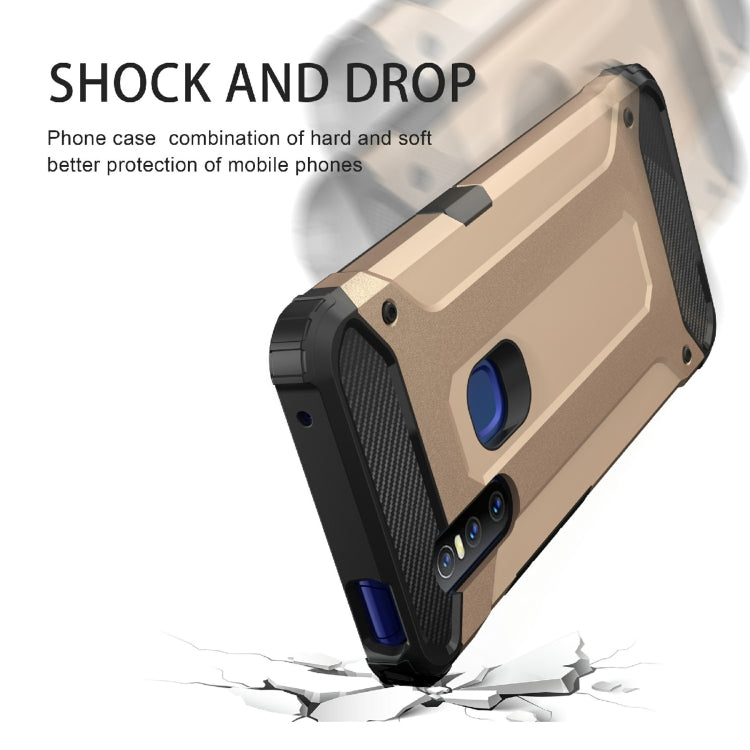 For vivo V15 Magic Armor TPU + PC Combination Phone Case