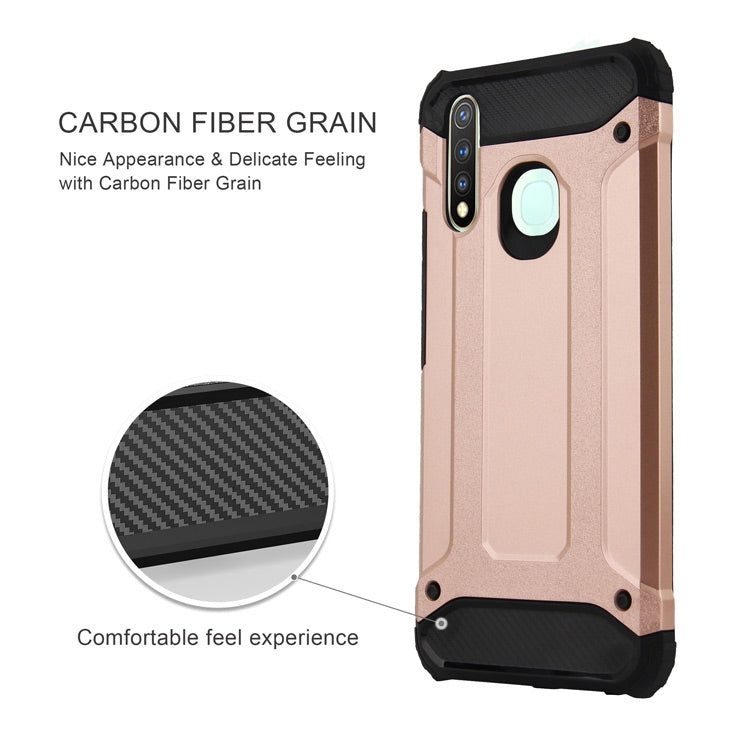 For vivo Y19 Magic Armor TPU + PC Combination Phone Case