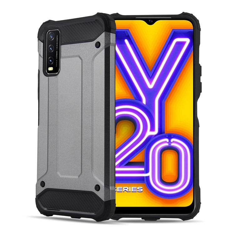 For vivo Y20 Magic Armor TPU + PC Combination Phone Case