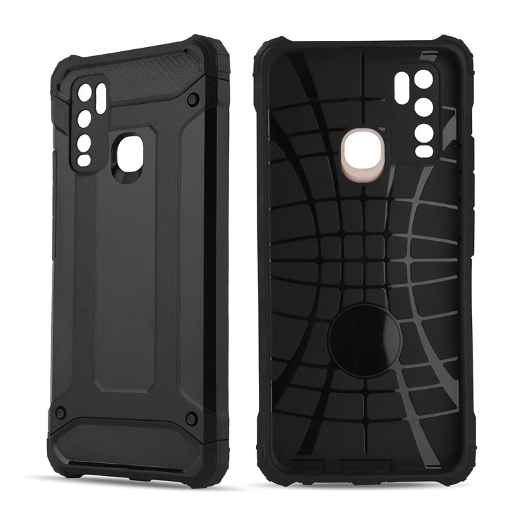 For vivo Y50/Y30 Magic Armor TPU + PC Combination Phone Case