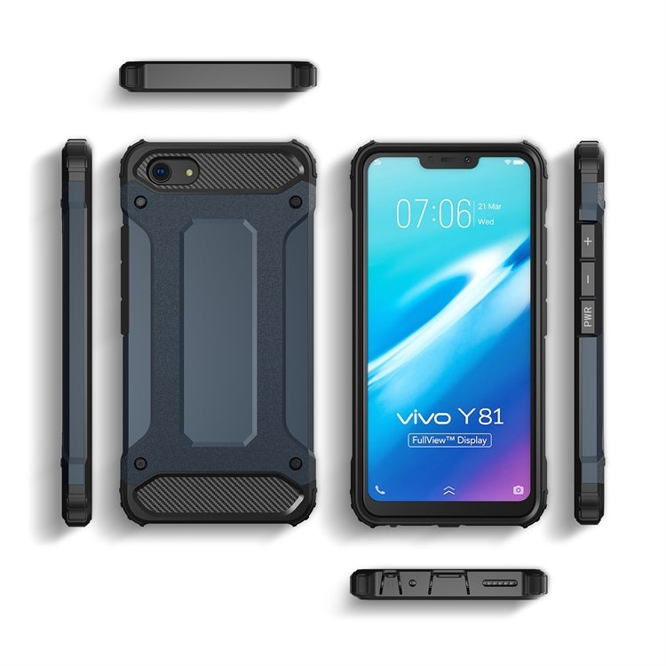 For vivo Y81 Magic Armor TPU + PC Combination Phone Case