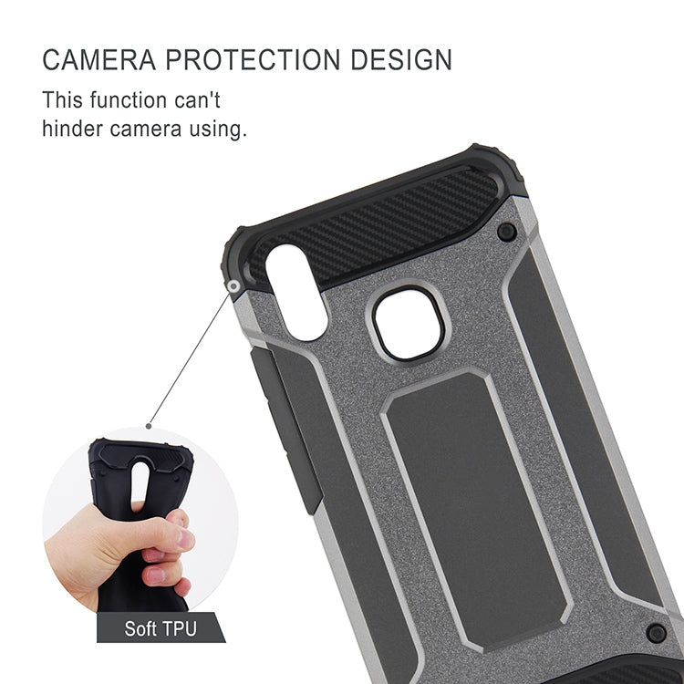 For vivo Y91/Y95 Magic Armor TPU + PC Combination Phone Case