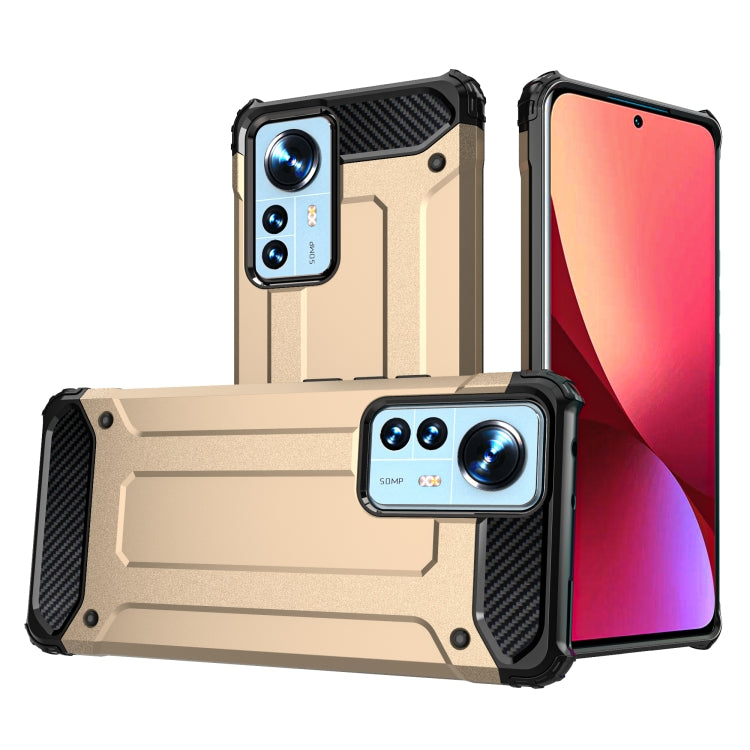 For Xiaomi 12 Pro Magic Armor TPU + PC Combination Phone Case