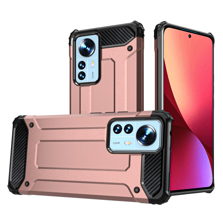 For Xiaomi 12 Pro Magic Armor TPU + PC Combination Phone Case