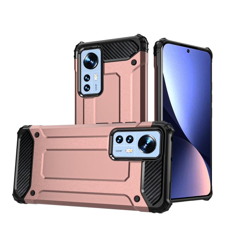 For Xiaomi 12 / 12X Magic Armor TPU + PC Combination Phone Case